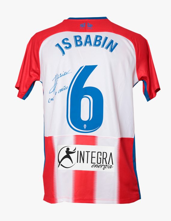 Camiseta Firmada Babin Sporting de Gijon