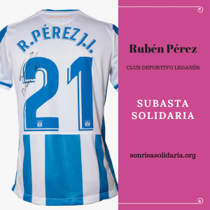 Subasta Solidaria Camiseta Ruben Perez