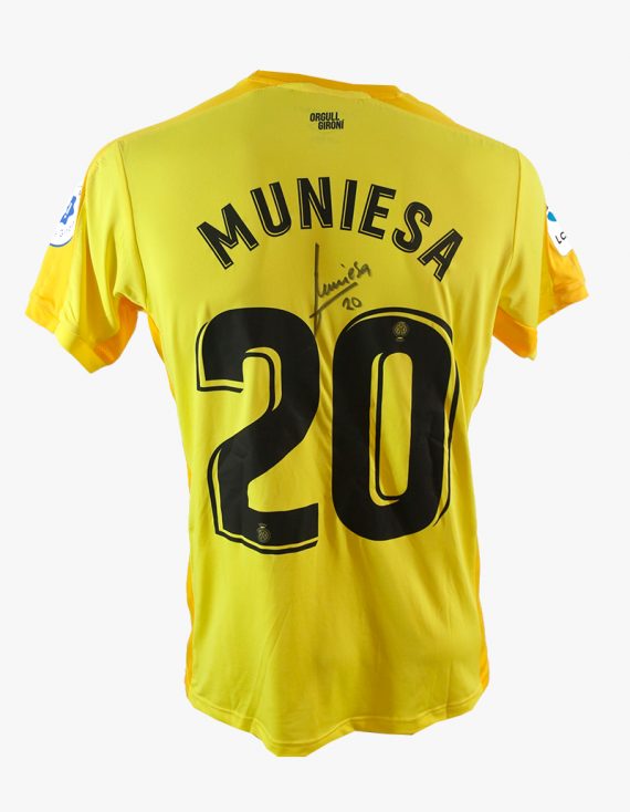 Camiseta Firmada Muniesa Girona FC
