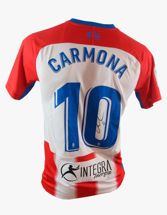 Camiseta Firmada Carmona Sporting de Gijon